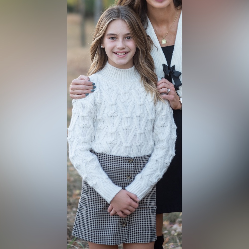Copper key girls Checkered Skirt